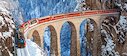 Landwasserský viadukt, Švýcarské Alpy